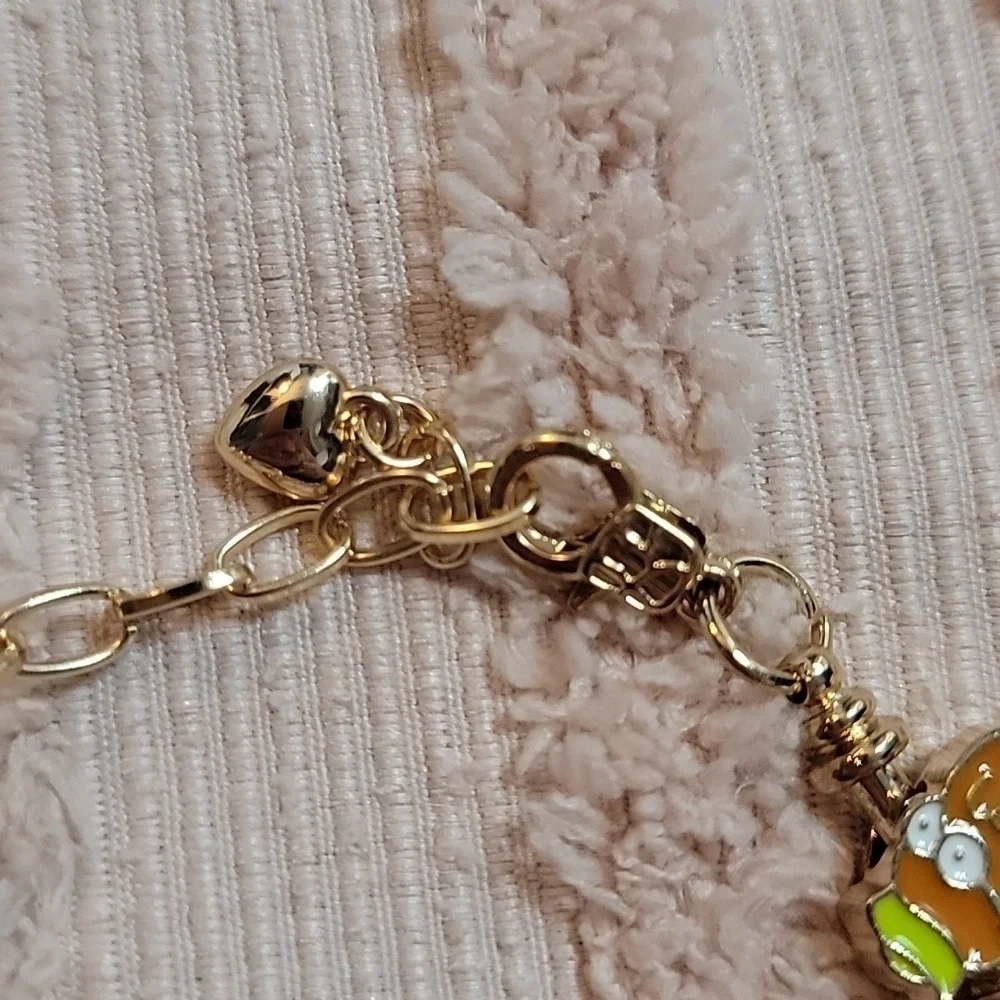 SpongeBob SquarePants Charm Bracelet, OS. NWOT.